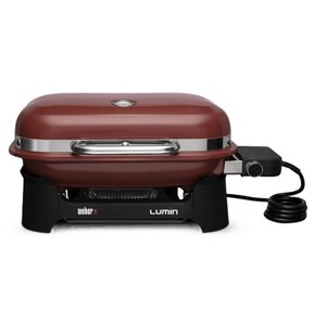 Grill elektryczny WEBER Lumin Compact Czerwony