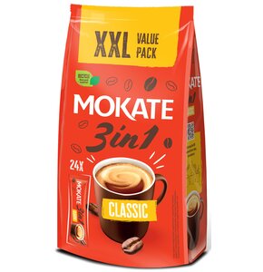Kawa rozpuszczalna MOKATE 3in1 Classic XXL (24 szt.)