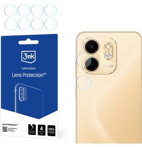 Szkło hybrydowe na obiektyw 3MK Lens Protection do Infinix Smart 9
