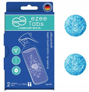 Tabletki czyszczące do powierzchni szklanych EZEETABS 218578 (2 sztuki)