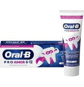 Pasta do zębów ORAL-B Pro Junior 75 ml (Dla Dzieci 6-12 lat)