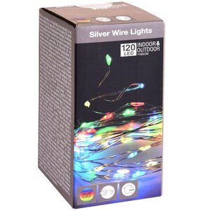 Lampki drucik CHRISTMAS DECORATION 120 LED Multicolor Sieciowe
