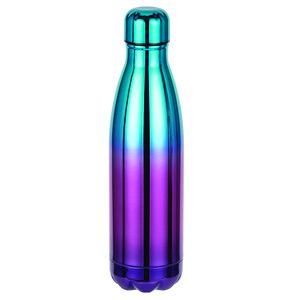 Butelka termiczna SMILE Metallic 500ml Niebiesko-Różowy