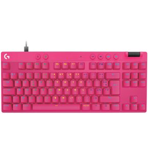 Klawiatura LOGITECH G Pro X TKL Rapid Różowy