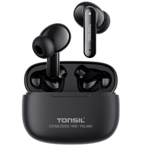 Słuchawki dokanałowe TONSIL T55BT Pro ANC Czarny