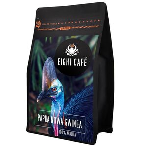 Kawa ziarnista EIGHT CAFE Arabica Papua Nowa Gwinea 1kg (Rzemieślnicza)