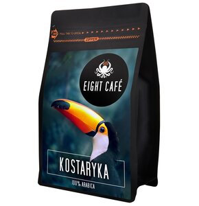 Kawa ziarnista EIGHT CAFE Arabica Kostaryka 1kg (Rzemieślnicza)