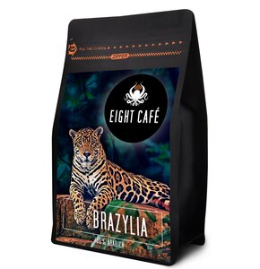 Kawa ziarnista EIGHT CAFE Brazylia Arabica 1kg (Rzemieślnicza)