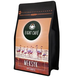 Kawa ziarnista EIGHT CAFE Arabica Meksyk 1kg (Rzemieślnicza)