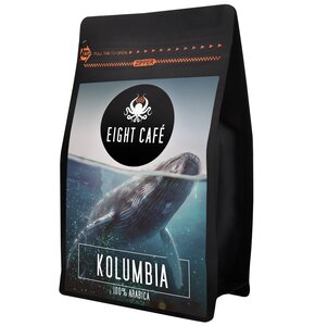 Kawa ziarnista EIGHT CAFE Arabica Kolumbia 1kg (Rzemieślnicza)