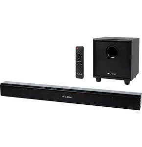 Soundbar BLOW Cinema 4.1 Czarny 2.1-kanałowy, Bezprzewodowy Subwoofer, HDMI, Bluetooth, Uchwyt montażowy