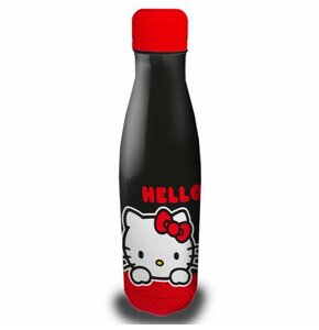 Butelka stalowa CORIEX Hello Kitty Czarno-czerwony