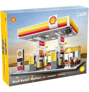 Klocki plastikowe CADA Stacja paliw Shell C66026W