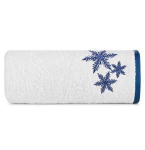 Ręcznik świąteczny Carol 01 431102 50 x 90 cm Biały