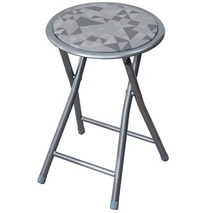 Taboret składany PATIO 47520 Flower Szary