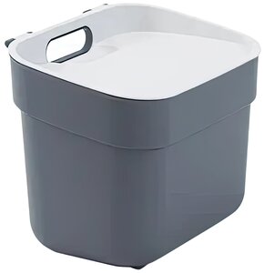 Kosz na śmieci do segregacji CURVER Ready To Collect 5L Ciemnoszary