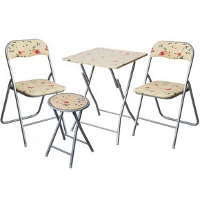 Meble campingowe PATIO 47646 Flower Ecru