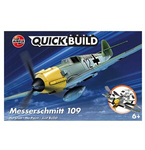 Klocki plastikowe AIRFIX Quickbuild Messerschmitt Bf109 J6001