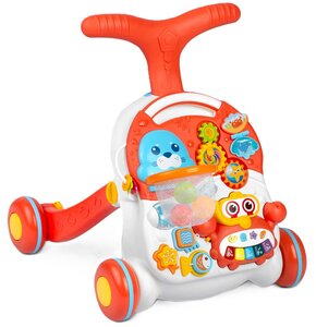 Pchacz dla dziecka RICOKIDS 2w1 RK-810 Biało-czerwony