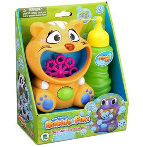 Zabawka RICOKIDS Maszyna do baniek Żółty kotek + Płyn RK-900