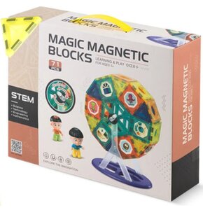 Klocki magnetyczne RICOKIDS Magic Magnetic Blocks RK-769