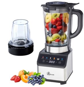 Blender kielichowy EXTRALINK L-10B 1200W (Dotykowy ekran) 6 programów kruszenie lodu dzbanek 1.5L
