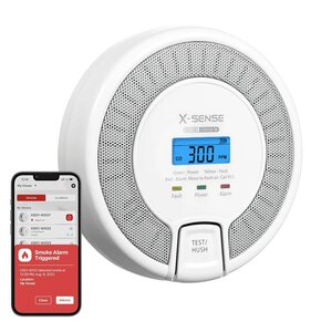 Czujnik tlenku węgla (czadu) X-SENSE Link+ CO03D-W Wi-Fi