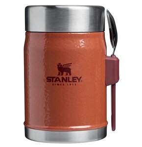 Lunch box STANLEY Classic 10-09382-108 0.4 L Pomarańczowy + Sztućce
