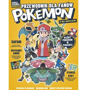 Książka Pokemon Przewodnik dla Fanów (twarda okładka)
