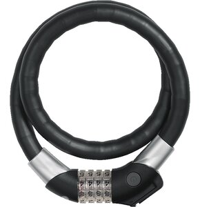 Zapięcie rowerowe ABUS Steel-O-Flex Raydo Pro 1460/85 + uchwyt TEXKF Linka Czarny