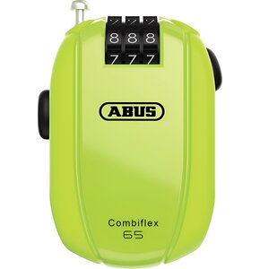 Zapięcie rowerowe ABUS Combiflex StopOver 65 Linka Żółty