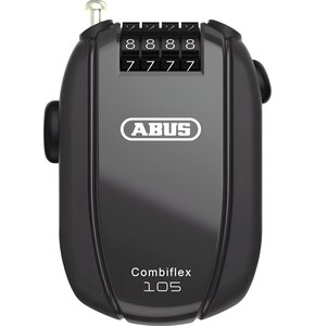 Zapięcie rowerowe ABUS Combiflex Rest 105 Linka Czarny