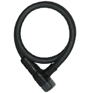 Zapięcie rowerowe ABUS Microflex 6615K/85/15 Linka Czarny