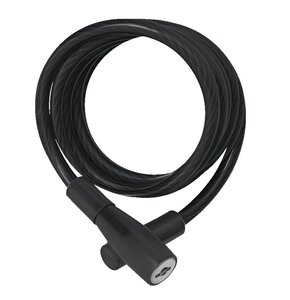 Zapięcie rowerowe ABUS 3506K/120 Linka Czarny