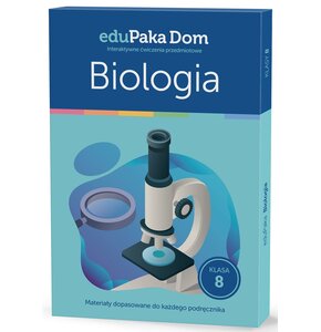 E-kod cyfrowy EduPaka Dom - interaktywne ćwiczenia przedmiotowe - Biologia Klasa 8
