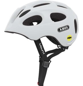 Kask rowerowy ABUS Youn-I Biały dla Dzieci (rozmiar M) MIPS