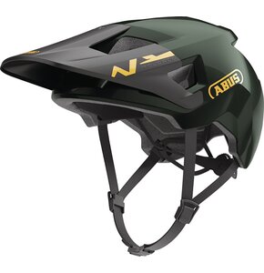 Kask rowerowy ABUS YouDrop Moss Zielony dla Dzieci (rozmiar S)