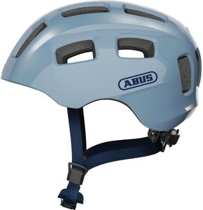 Kask rowerowy ABUS Youn-I 2.0 Niebieski dla Dzieci z lampką (rozmiar M)