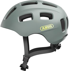 Kask rowerowy ABUS Youn-I 2.0 Cool Szary dla Dzieci z lampką (rozmiar M)