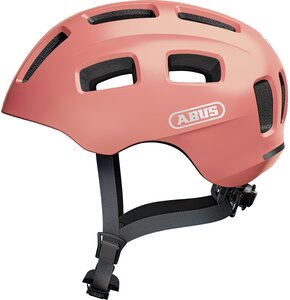 Kask rowerowy ABUS Youn-I 2.0 Różowy dla Dzieci z lampką (rozmiar M)