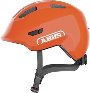 Kask rowerowy ABUS Smiley 3.0 Shiny Pomarańczowy dla Dzieci (rozmiar S)