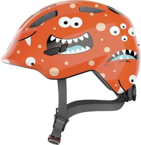 Kask rowerowy ABUS Smiley 3.0 Monster Pomarańczowy dla Dzieci (rozmiar M)