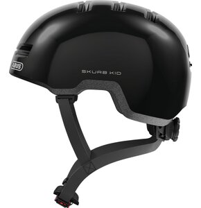 Kask ABUS Skurb Kid Shiny Czarny dla Dzieci (rozmiar S)