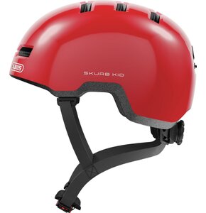 Kask ABUS Skurb Kid Shiny Czerwony dla Dzieci (rozmiar S)