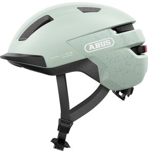 Kask rowerowy ABUS Purl-Y Ace Mint Miętowy Miejski z lampką (rozmiar M)