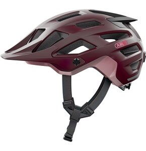 Kask rowerowy ABUS Moventor 2.0 Wildberry Czerwony MTB (rozmiar L)