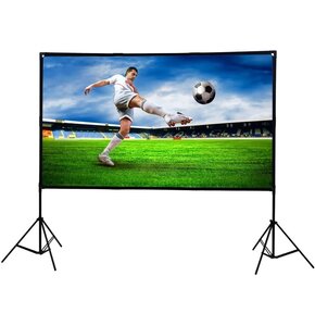 Ekran projekcyjny EXTRALINK Foldable Projection Screen PSF-84 186x105