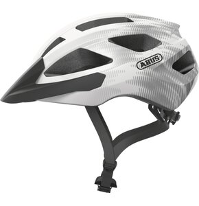 Kask rowerowy ABUS Macator Biało-szary MTB (rozmiar L)