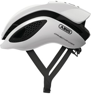 Kask rowerowy ABUS Gamechanger Polar Biało-czarny Szosowy (rozmiar L)