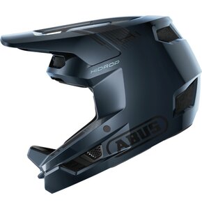 Kask rowerowy ABUS HiDrop Midnight Czarno-niebieski MTB (rozmiar L)